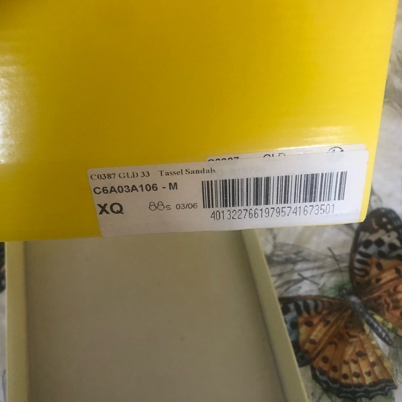 Mini Boden Tassel Sandals - gorgeous!!! Rare and sold out immediately. - Picture 2 of 4